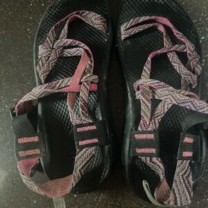 Chaco Women's Sandals in Black and Pink